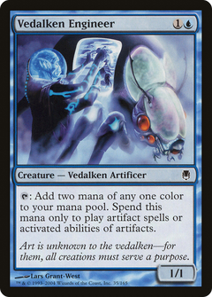 Vedalken Engineer (DST-035) - Darksteel-1