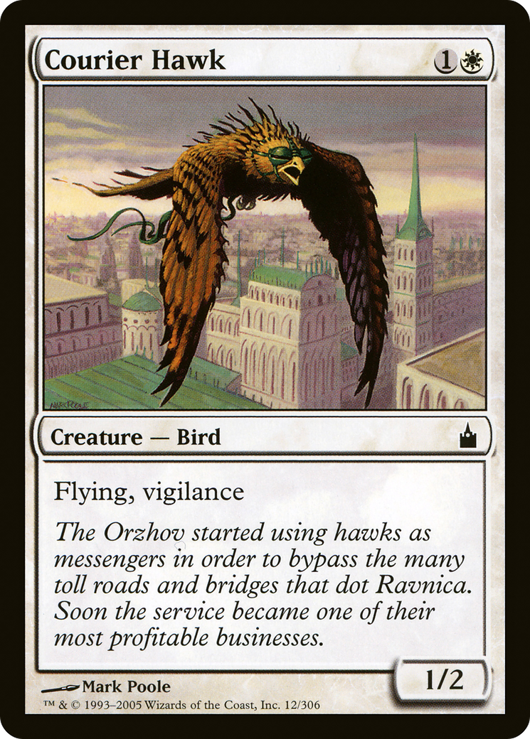 Courier Hawk [Ravnica: City of Guilds]-1