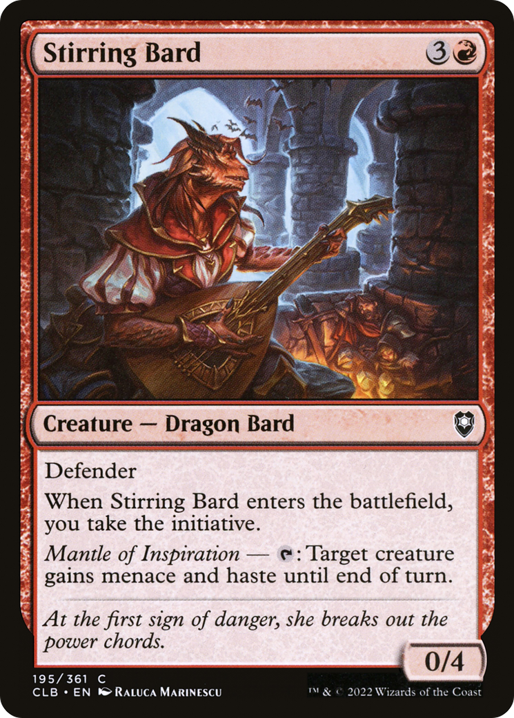 Stirring Bard [Commander Legends: Battle for Baldur's Gate]-1