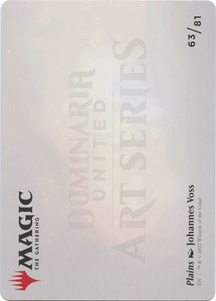 Plains // Plains (ADMU-063) - Dominaria United Art Series (Borderless)-2