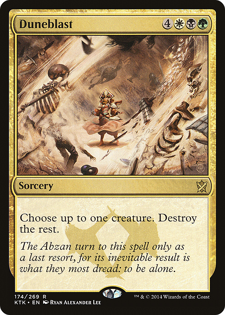 Duneblast [Khans of Tarkir]-1