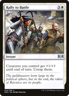 Rally to Battle [Ravnica Allegiance]-1