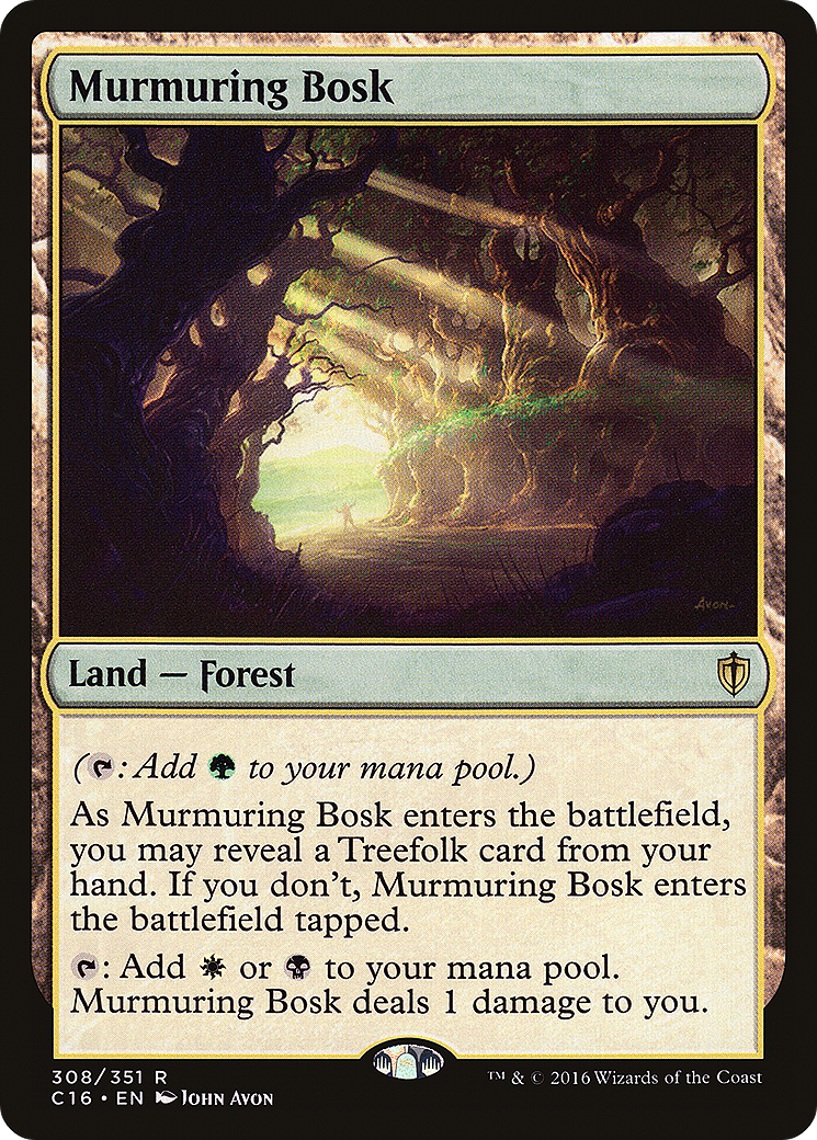 Murmuring Bosk [Commander 2016]-1