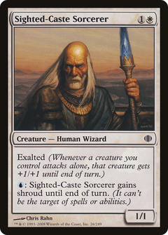 Sighted-Caste Sorcerer [Shards of Alara]-1