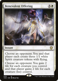 Benevolent Offering [Innistrad: Crimson Vow Commander]-1
