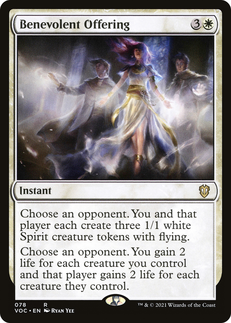 Benevolent Offering [Innistrad: Crimson Vow Commander]-1