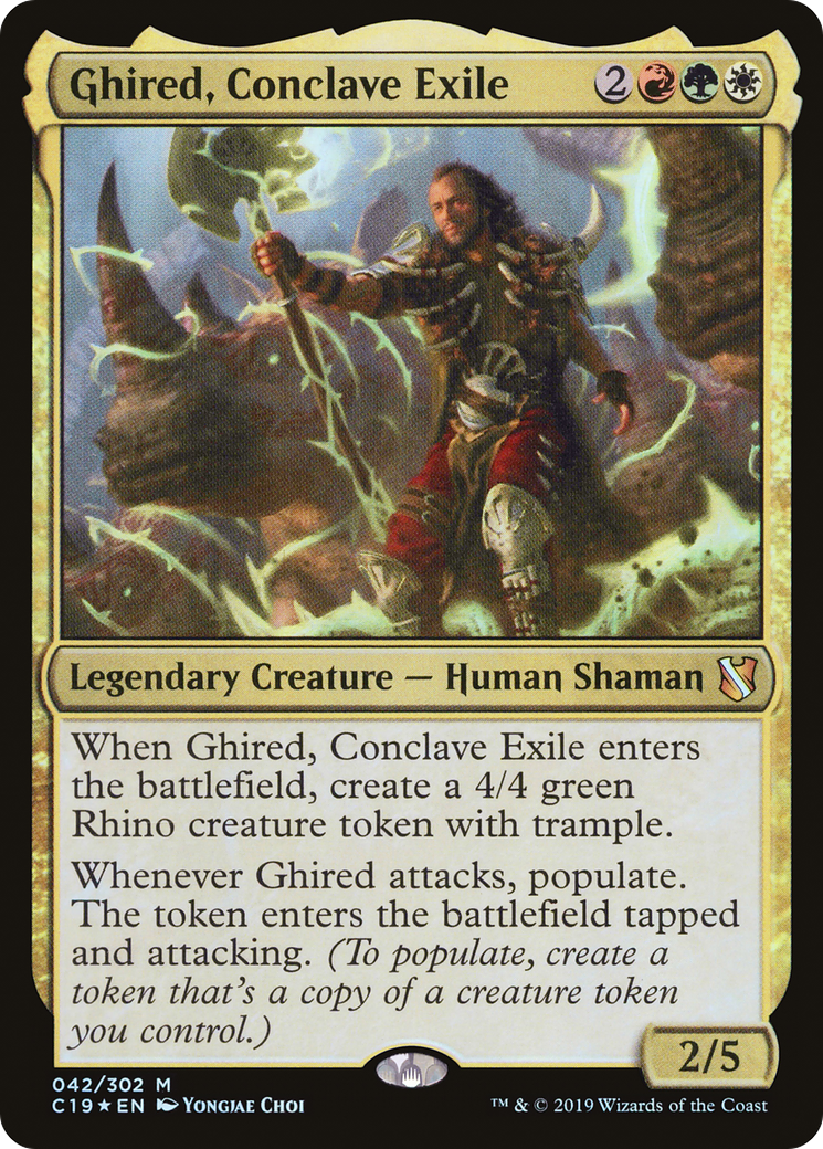 Ghired, Conclave Exile [Commander 2019]-1