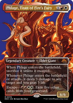 Phlage, Titan of Fire's Fury (Borderless) [Modern Horizons 3]-1