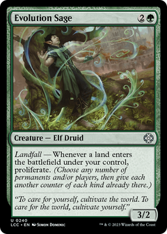 Evolution Sage [The Lost Caverns of Ixalan Commander]-1