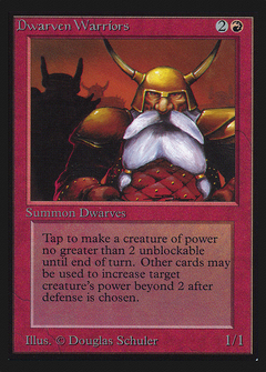 Dwarven Warriors (CE) (CED-) - Collectors' Edition-1