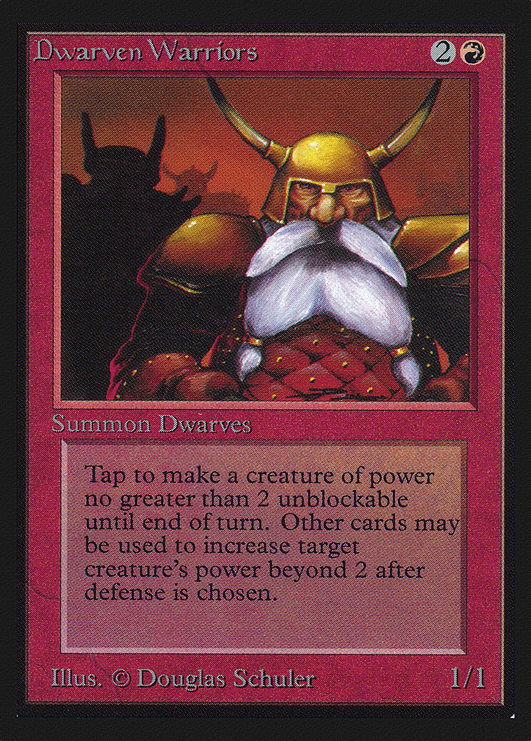 Dwarven Warriors (CE) (CED-) - Collectors' Edition-1