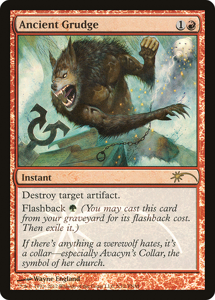 Ancient Grudge [Friday Night Magic 2012]-1