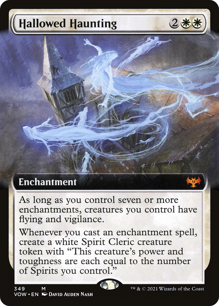 Hallowed Haunting (Extended Art) [Innistrad: Crimson Vow]-1