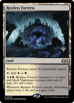 Restless Fortress (Promo Pack) [Wilds of Eldraine Promos]-1