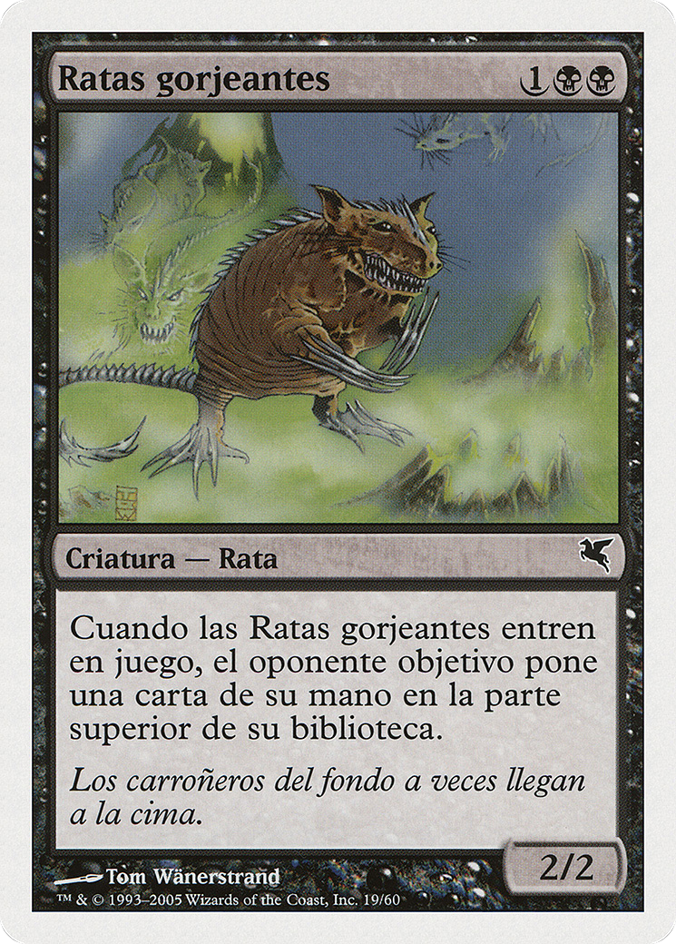 Chittering Rats (Spanish) - "Ratas gorjeantes" (A19) (PSAL-A19) - Salvat 2005-1