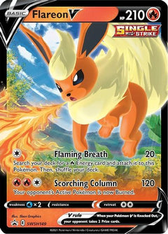 Flareon V (SWSH149) [Sword & Shield: Black Star Promos]-1