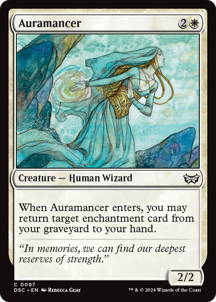 Auramancer [Duskmourn: House of Horror Commander]-1