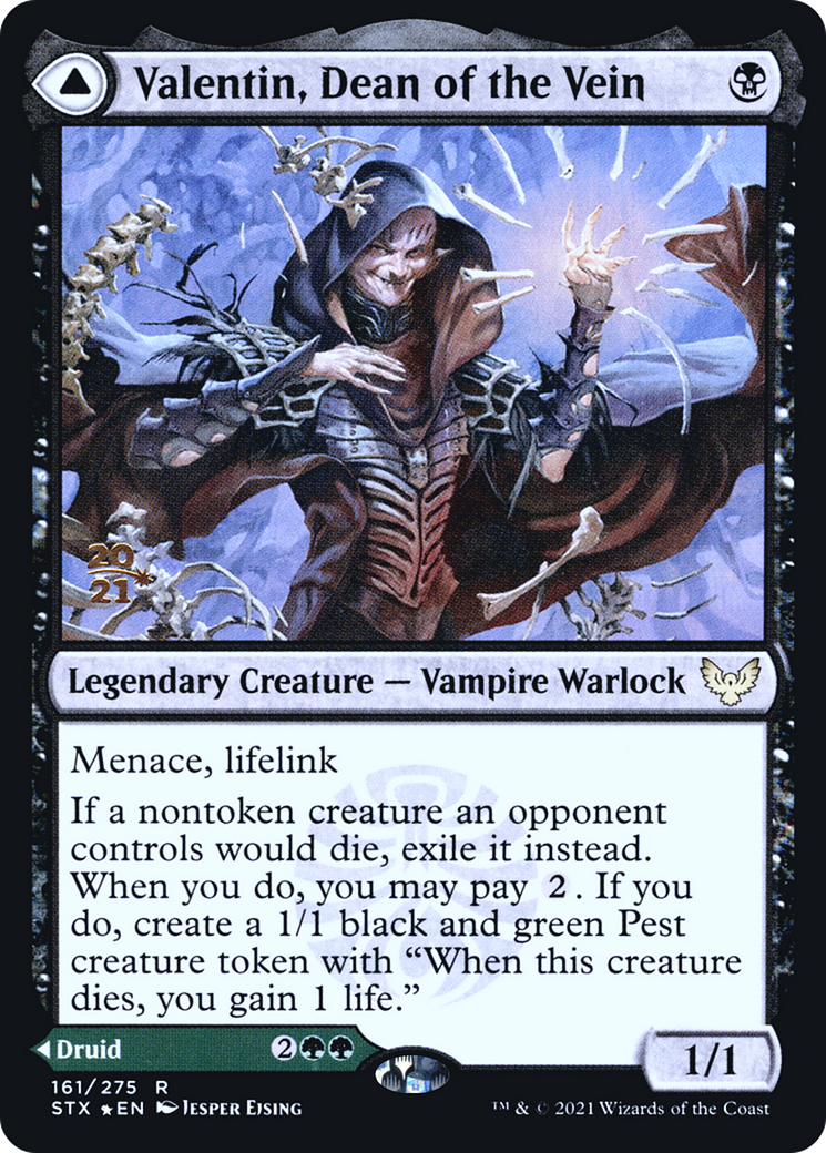 Valentin, Dean of the Vein (PRE-161) - Strixhaven: School of Mages Promos Foil-1