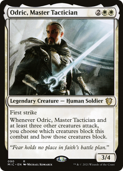 Odric, Master Tactician [Innistrad: Midnight Hunt Commander]-1