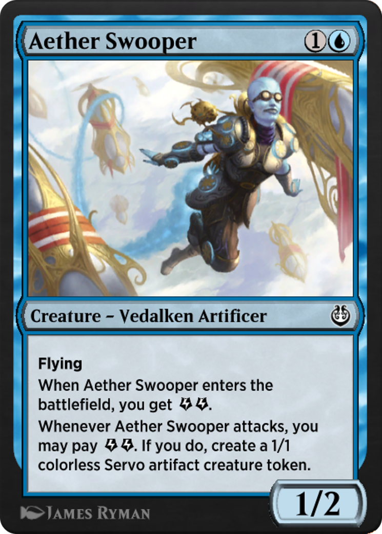 Aether Swooper (KLR-039) - Kaladesh Remastered-1