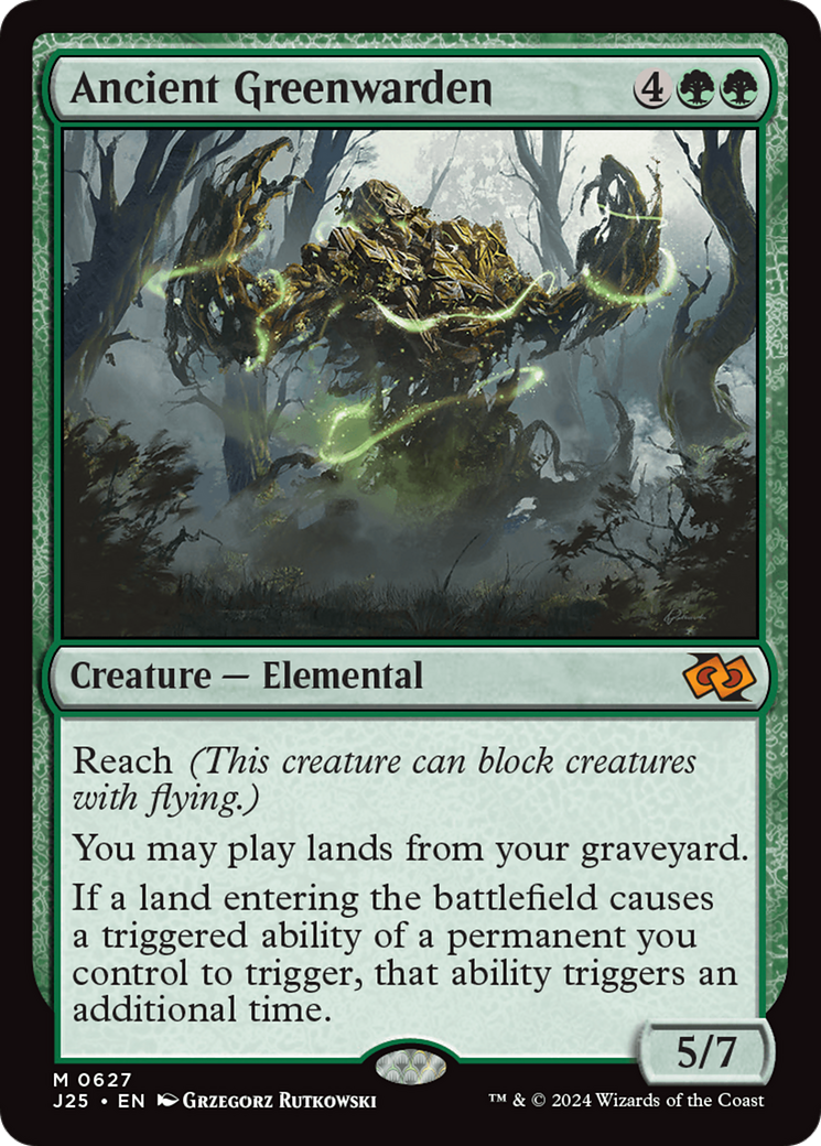 Ancient Greenwarden [Foundations Jumpstart]-1