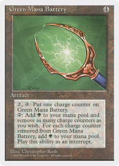Green Mana Battery [Fourth Edition]-1