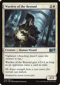 Warden of the Beyond (M15-042) - Magic 2015 Foil-1