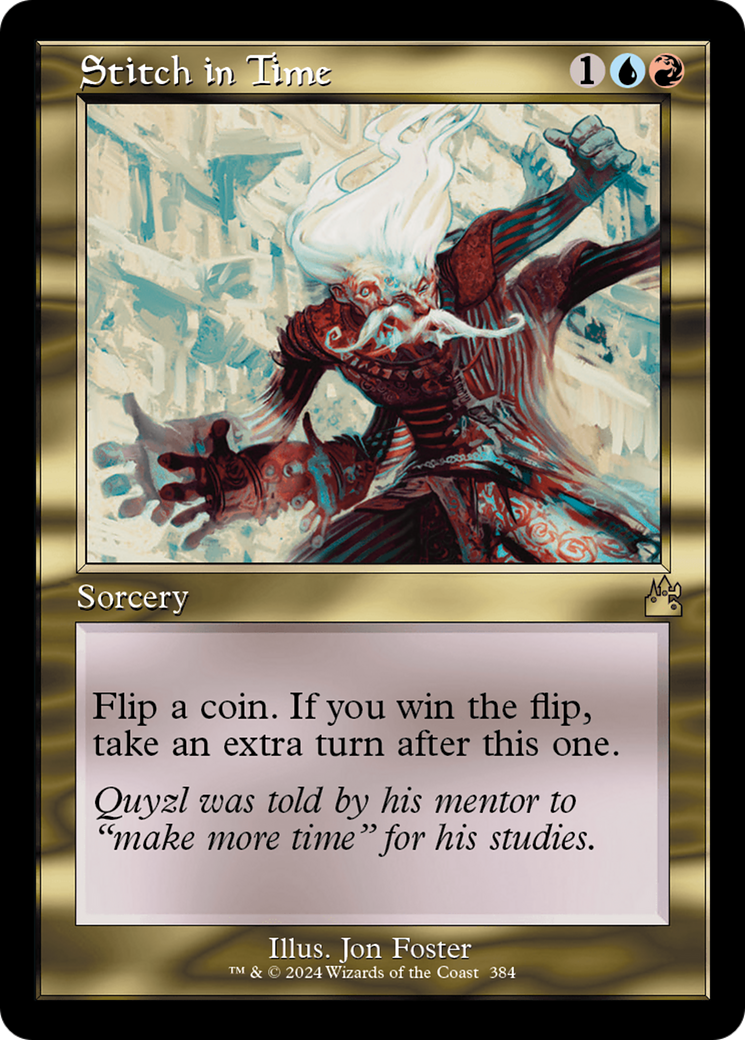 Stitch in Time (Retro Frame) [Ravnica Remastered]-1