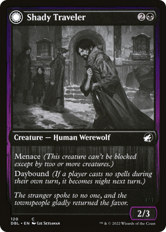 Shady Traveler // Stalking Predator [Innistrad: Double Feature]-3