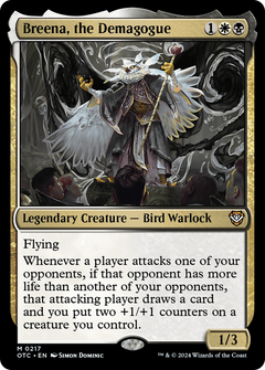 Breena, the Demagogue [Outlaws of Thunder Junction Commander]-1