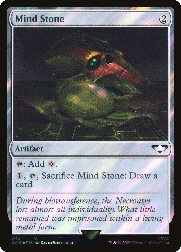 Mind Stone (245) (Surge Foil) [Warhammer 40,000]-1