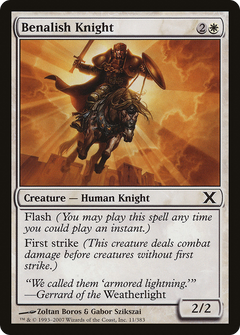 Benalish Knight (10E-011) - Tenth Edition-1