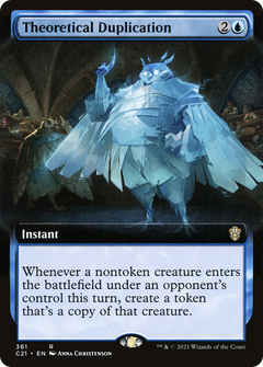 Theoretical Duplication (Extended Art) [Commander 2021]-1