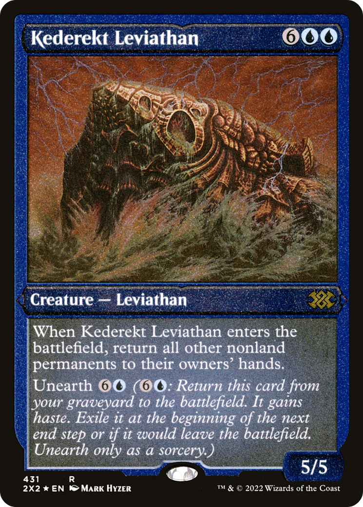 Kederekt Leviathan (Foil Etched) [Double Masters 2022]-1