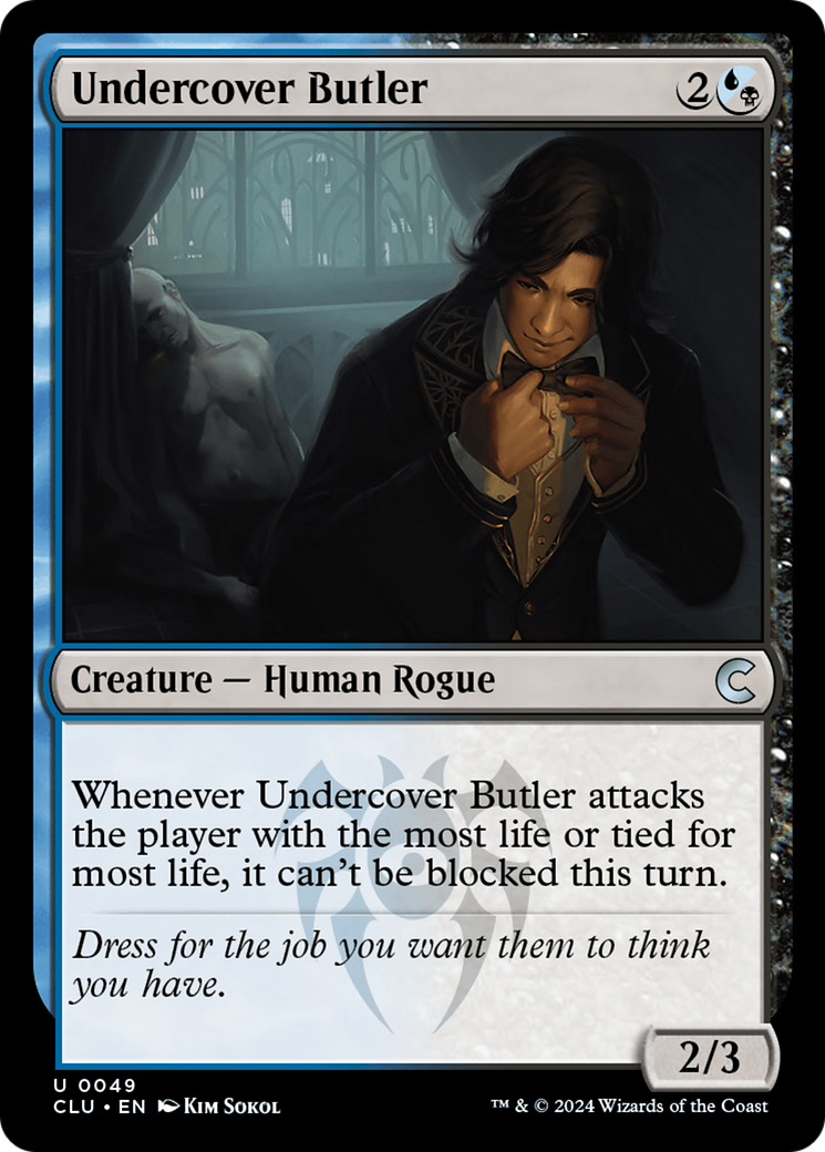 Undercover Butler (CLU-049) - Ravnica: Clue Edition-1
