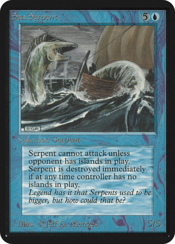 Sea Serpent (LEA-) - Limited Edition Alpha-1