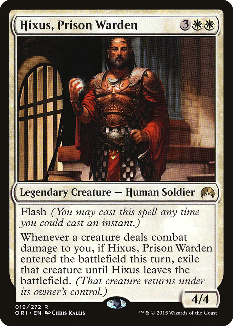 Hixus, Prison Warden [Magic Origins]-1