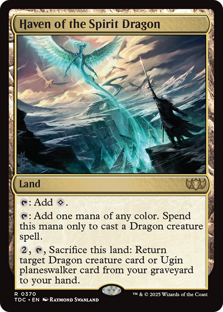 Haven of the Spirit Dragon [Tarkir: Dragonstorm Commander]-1