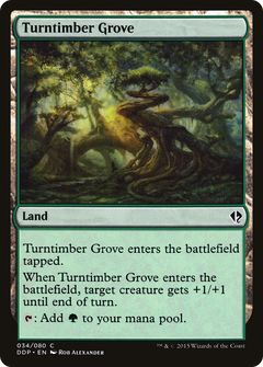 Turntimber Grove (DDP-034) - Duel Decks: Zendikar vs. Eldrazi-1
