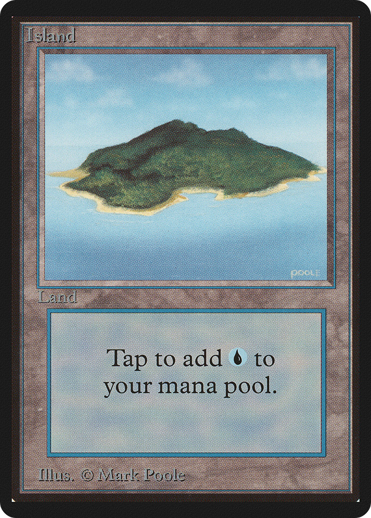 Island (B) (LEB-) - Limited Edition Beta-1