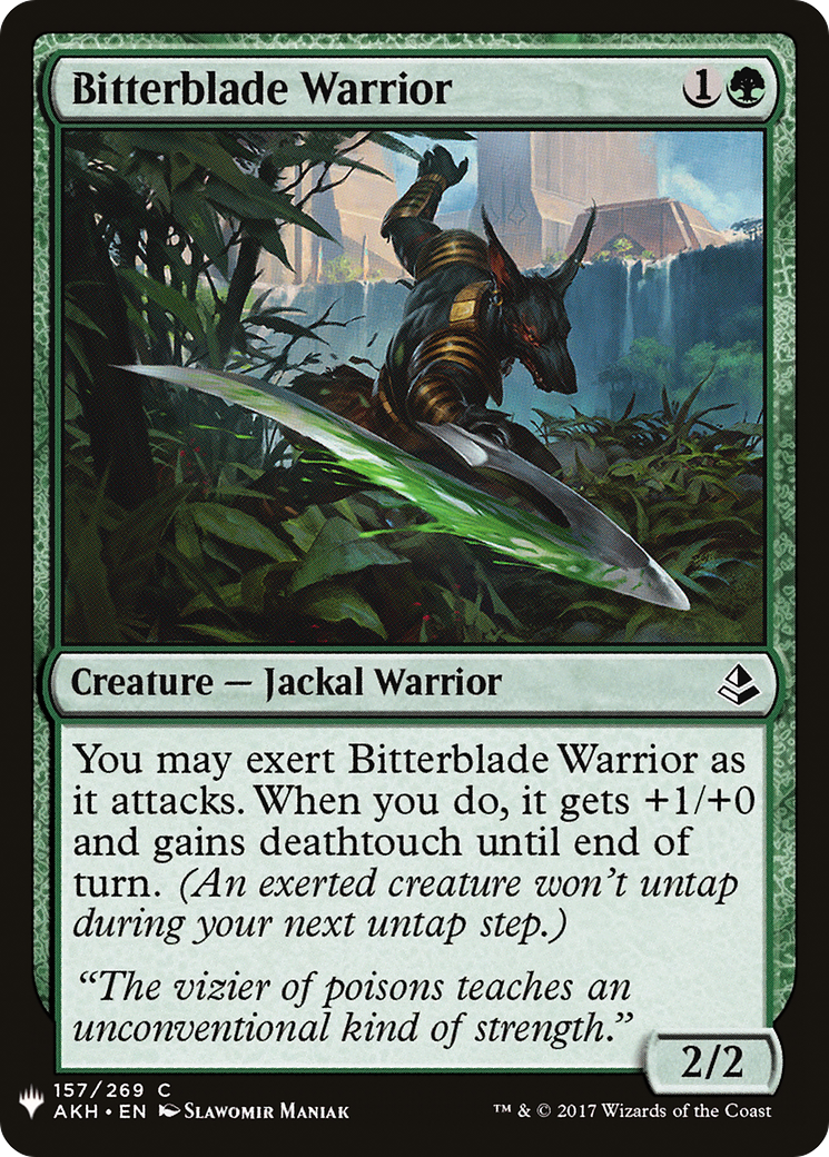 Bitterblade Warrior [Mystery Booster]-1