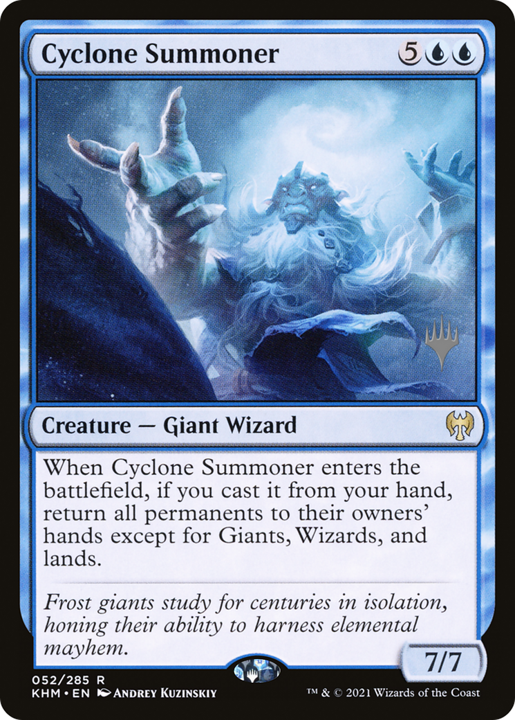 Cyclone Summoner (Promo Pack) [Kaldheim Promos]-1