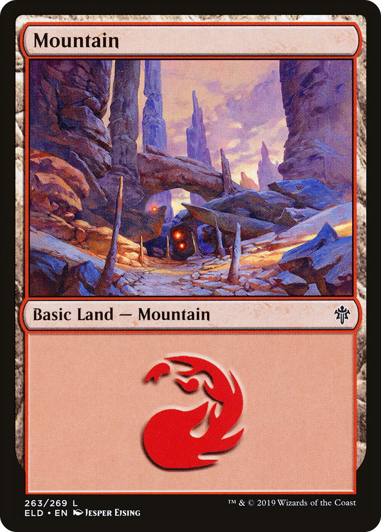 Mountain (263) [Throne of Eldraine]-1