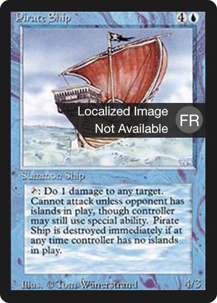 Pirate Ship (FBB-) - Foreign Black Border-1