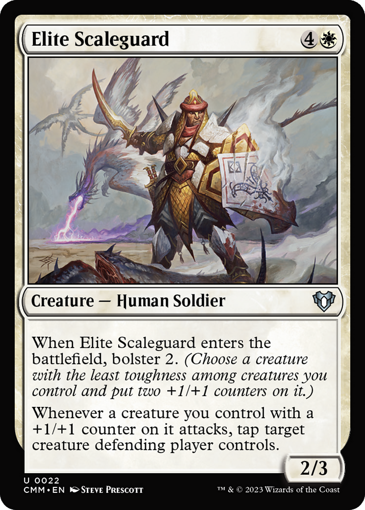 Elite Scaleguard [Commander Masters]-1