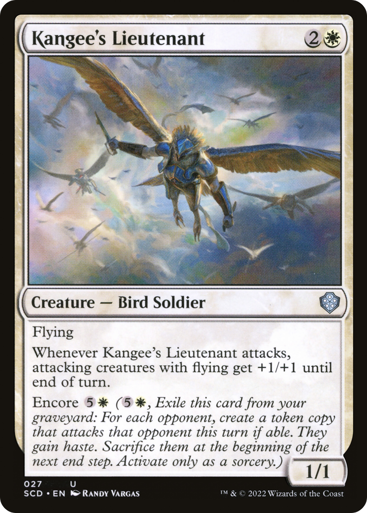 Kangee's Lieutenant [Starter Commander Decks]-1