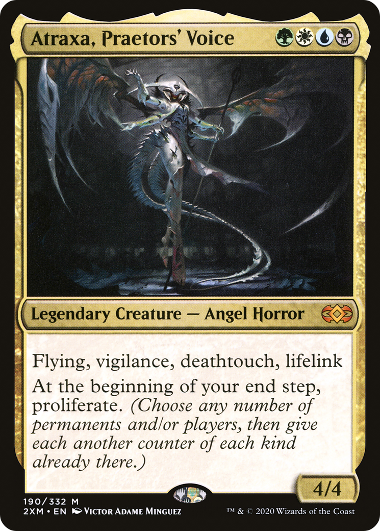 Atraxa, Praetors' Voice [Double Masters]-1