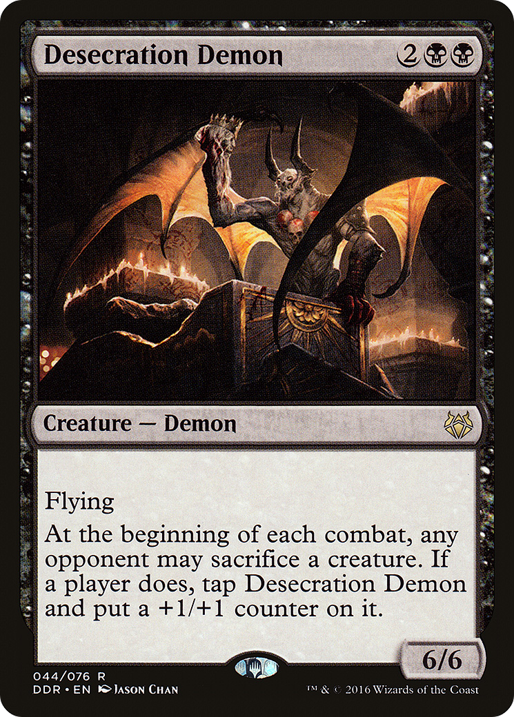 Desecration Demon [Duel Decks: Nissa vs. Ob Nixilis]-1