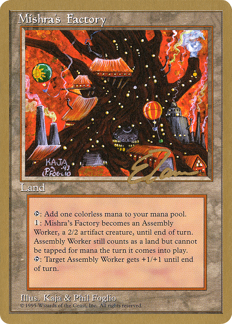 Mishra's Factory - 1996 Eric Tam (4ED) (WCD-) - Pro Tour Collector Set-1