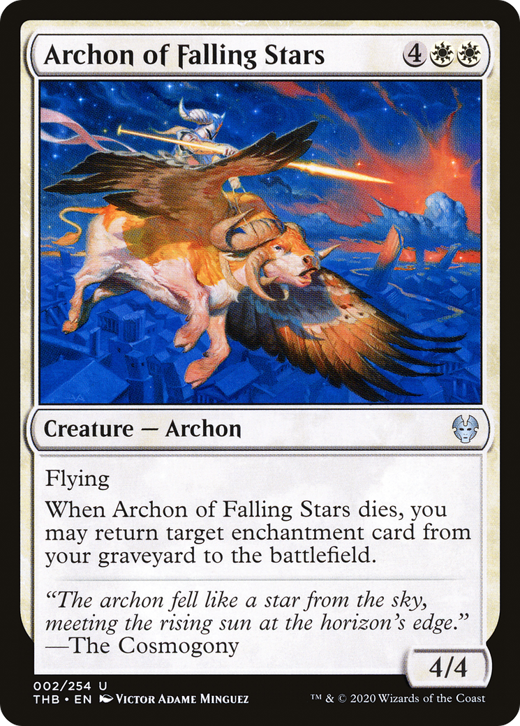 Archon of Falling Stars [Theros Beyond Death]-1